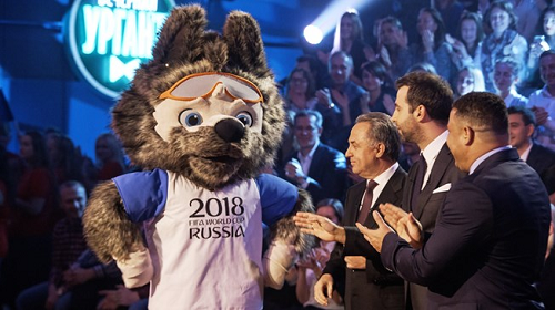 Sói Zabivaka chính thức được Nga chọn làm linh vật World Cup 2018 