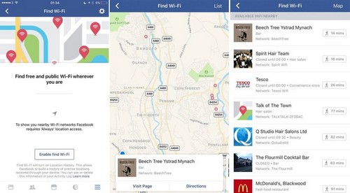 Facebook thử nghiệm tính năng dò Wi-Fi 'chùa'
