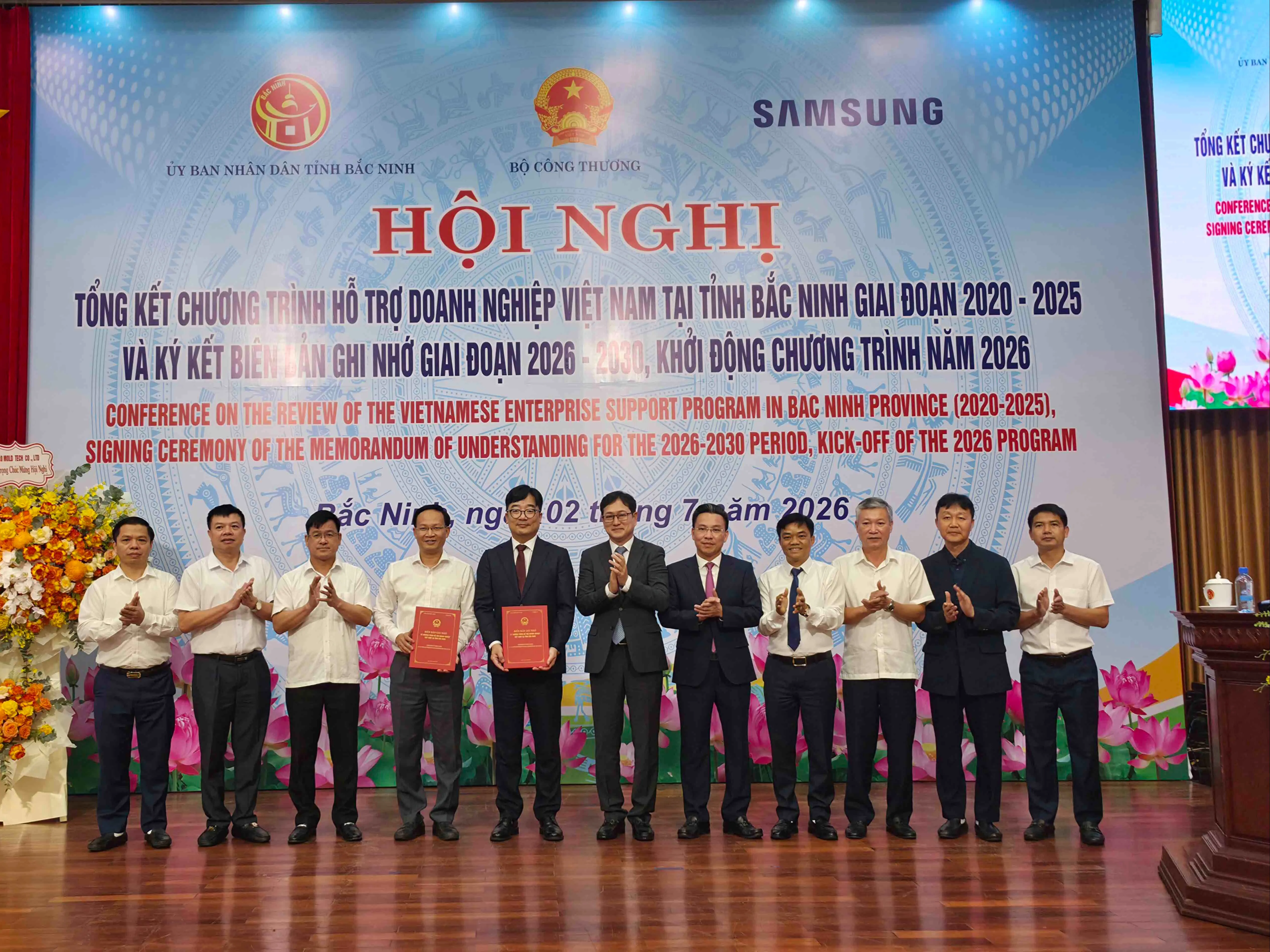 Bắc Ninh: Tổng kết Chương trình hỗ trợ doanh nghiệp và khởi động Chương trình năm 2026