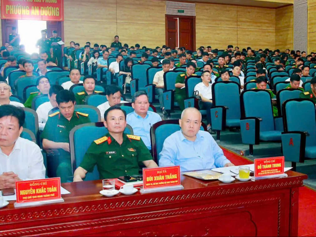 TP.Hải Phòng hoàn thành 100% chỉ tiêu tuyển quân năm 2026