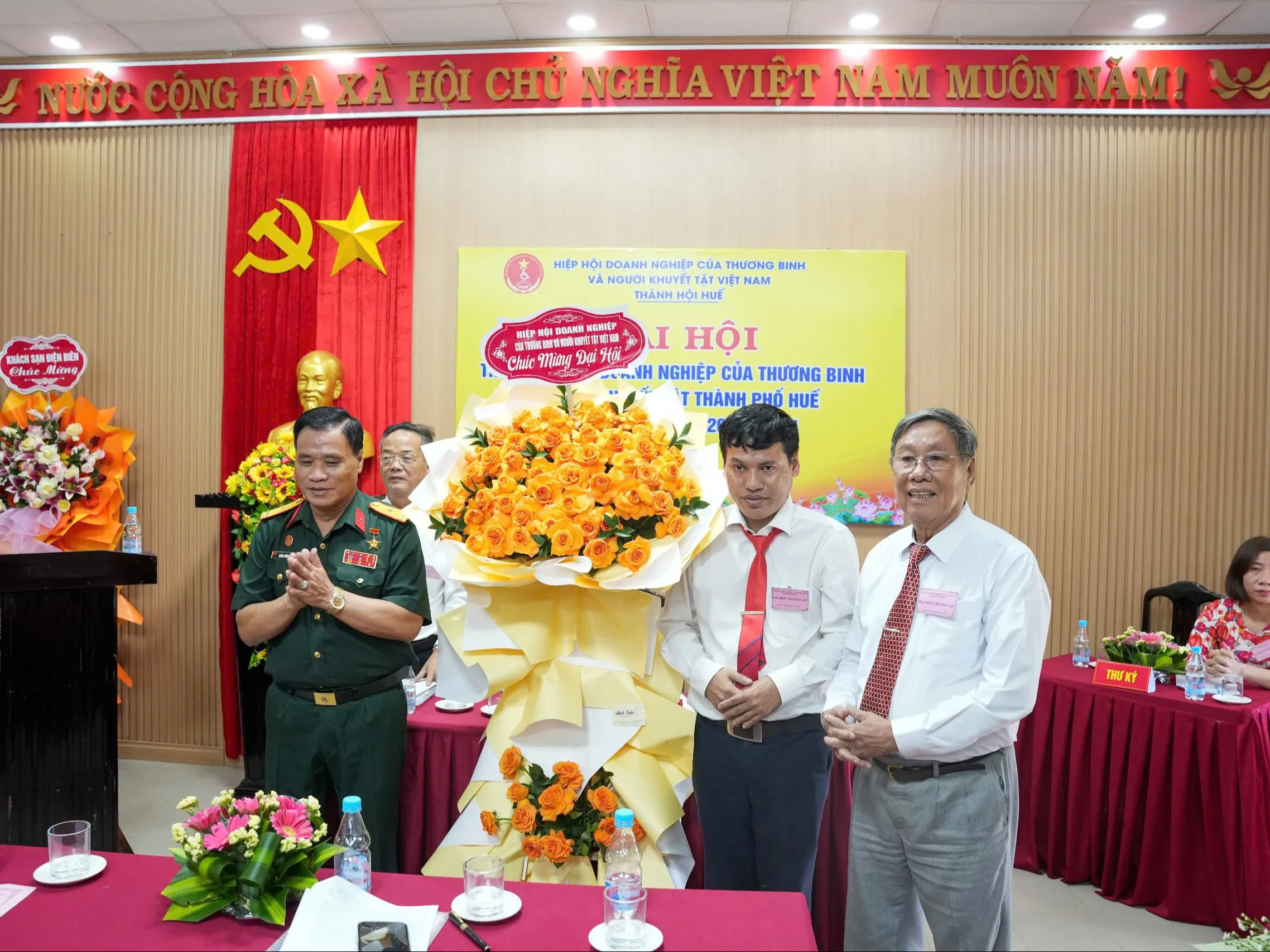 Đại hội lần thứ nhất Hội Doanh nghiệp của Thương binh và Người khuyết tật thành phố Huế: Tạo điểm tựa để hội viên vươn lên phát triển