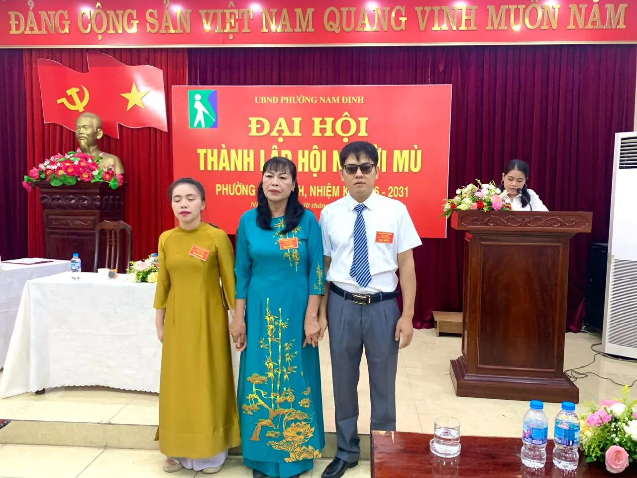Đại hội thành lập Hội Người mù phường Nam Định nhiệm kỳ 2026-2031