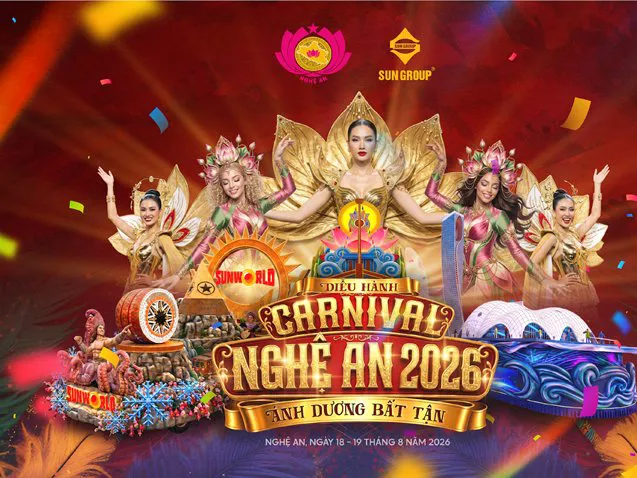Đón chờ Carnival, đại nhạc hội quy mô lớn tại Nghệ An chào mừng Quốc khánh 2/9