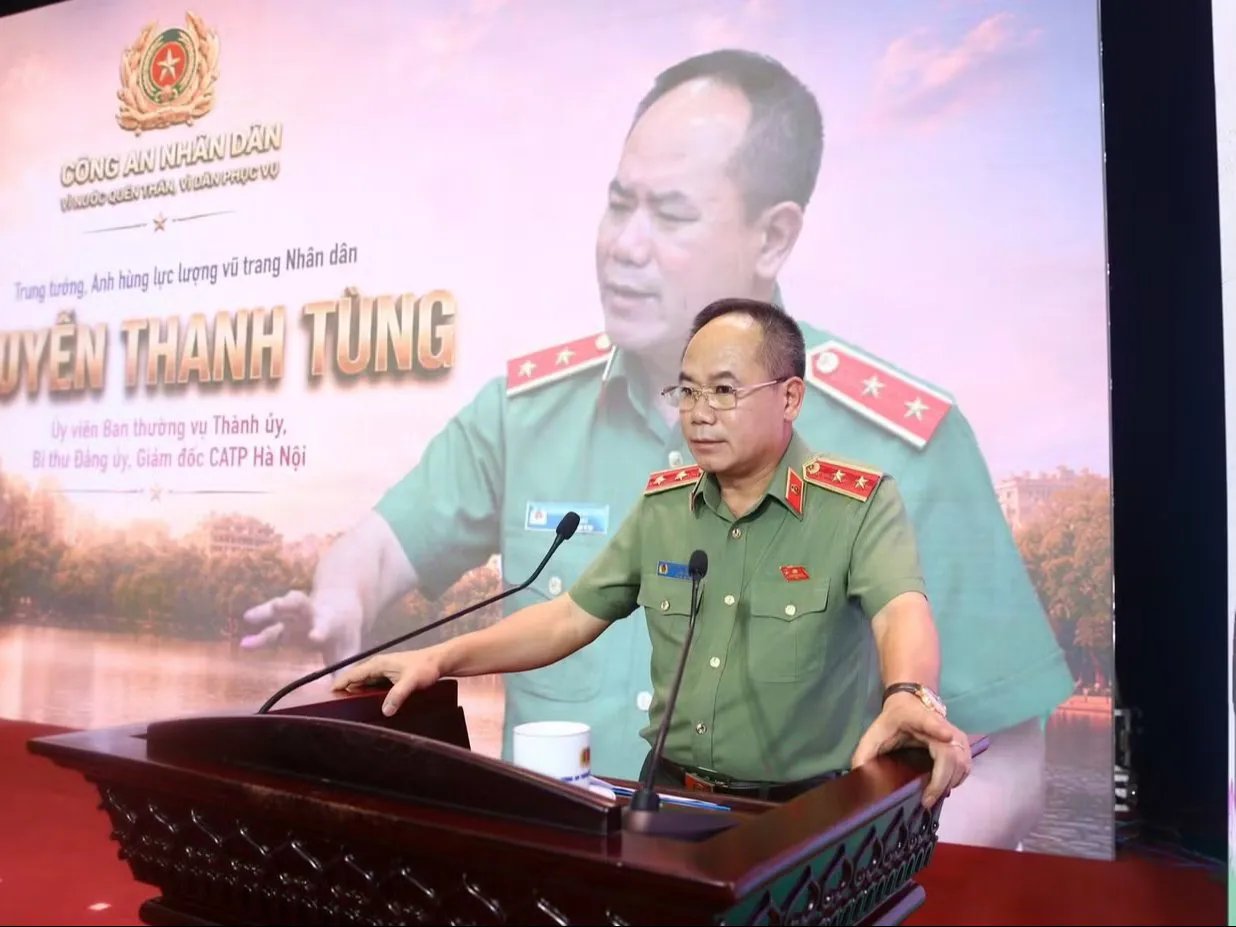 Giám đốc Công an Hà Nội Nguyễn Thanh Tùng và chặng đường hơn 30 năm giữ bình yên Thủ đô