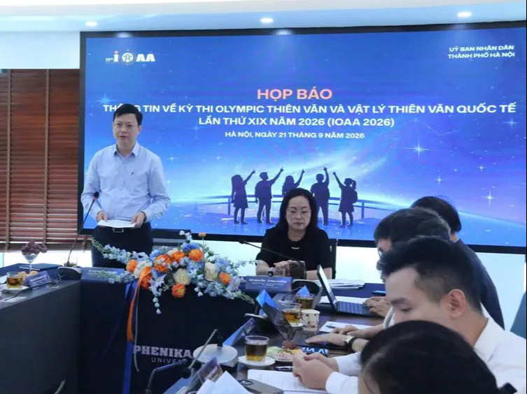 Hà Nội lần đầu đăng cai Kỳ thi Olympic Thiên văn và Vật lý thiên văn quốc tế