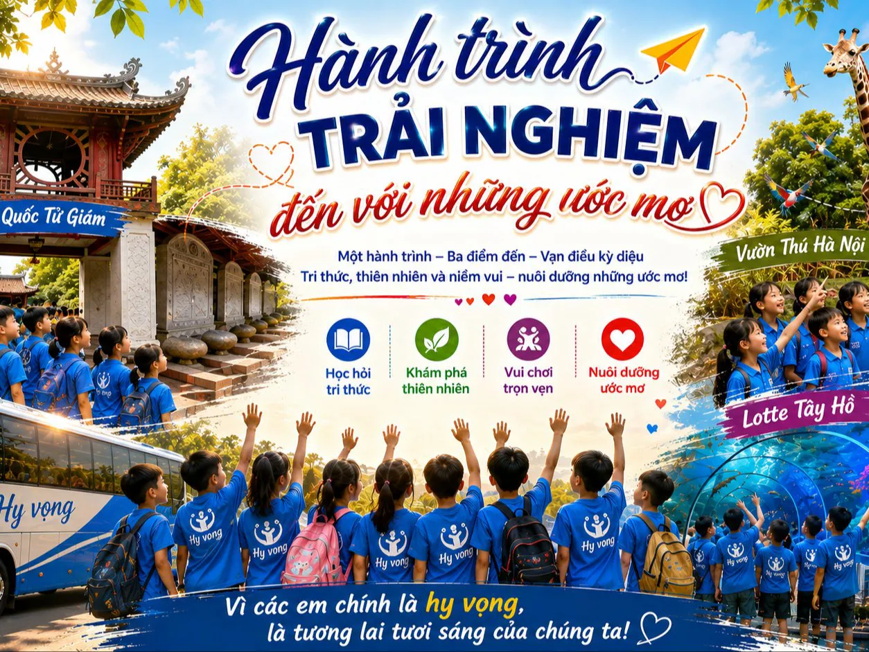 Hành trình trải nghiệm đến với những ước mơ