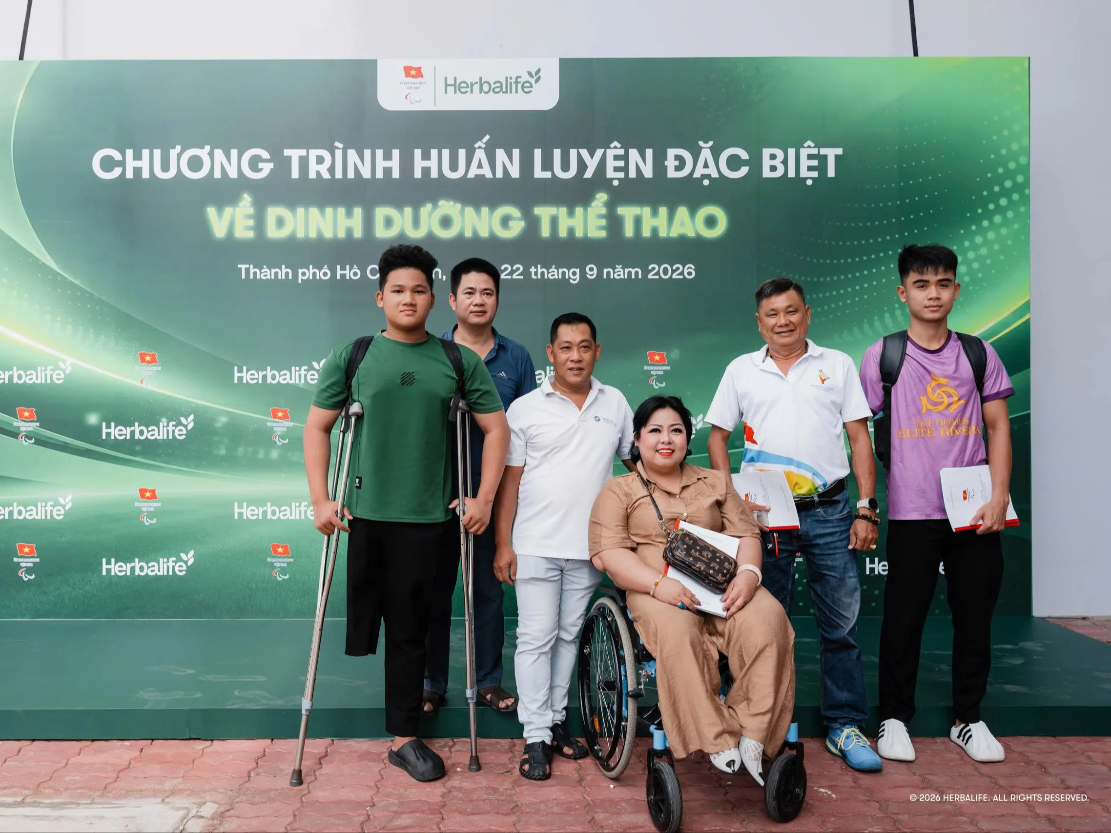 Herbalife Việt Nam phối hợp cùng Ủy Ban Paralympic Việt Nam tổ chức buổi đào tạo “Dinh dưỡng Thể thao trong Tập luyện, Thi đấu và Phục hồi” cho các huấn luyện viên và vận động viên người khuyết tật