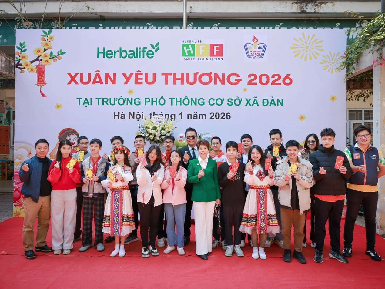 Herbalife Việt Nam tổ thức chương trình “Xuân Yêu Thương” 2026 cho trẻ em và người cao tuổi có hoàn cảnh khó khăn