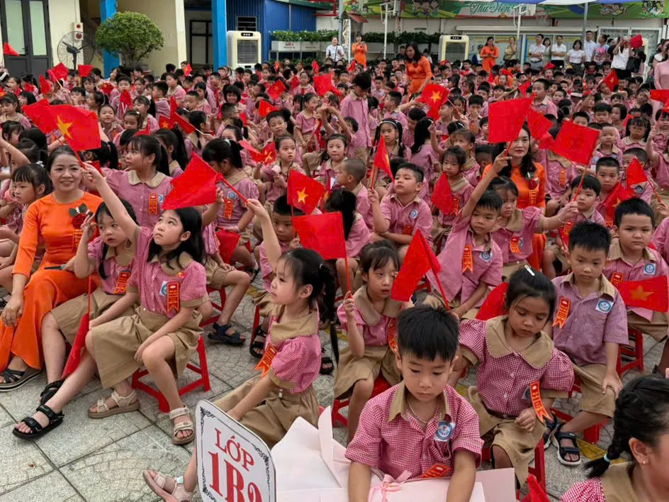 Hơn 1,1 triệu học sinh TP.Hải Phòng rộn ràng trong ngày khai trường