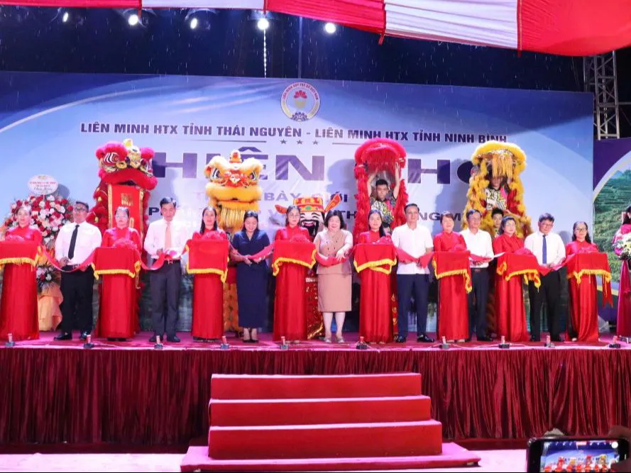 Hướng tới chào mừng Đại hội đại biểu Liên minh HTX Việt Nam lần thứ VII, nhiệm kỳ 2026- 2031: Phiên chợ HTX tại Thái Nguyên thúc đẩy liên kết sản xuất và tiêu thụ nông sản bền vững