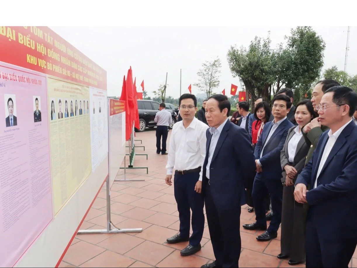 Lãnh đạo TP.Hải Phòng kiểm tra công tác chuẩn bị bầu cử tại một số địa phương