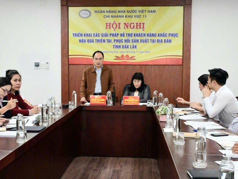 Ngành ngân hàng Khu vực 11 bàn giải pháp hỗ trợ khách hàng khắc phục hậu quả thiên tai