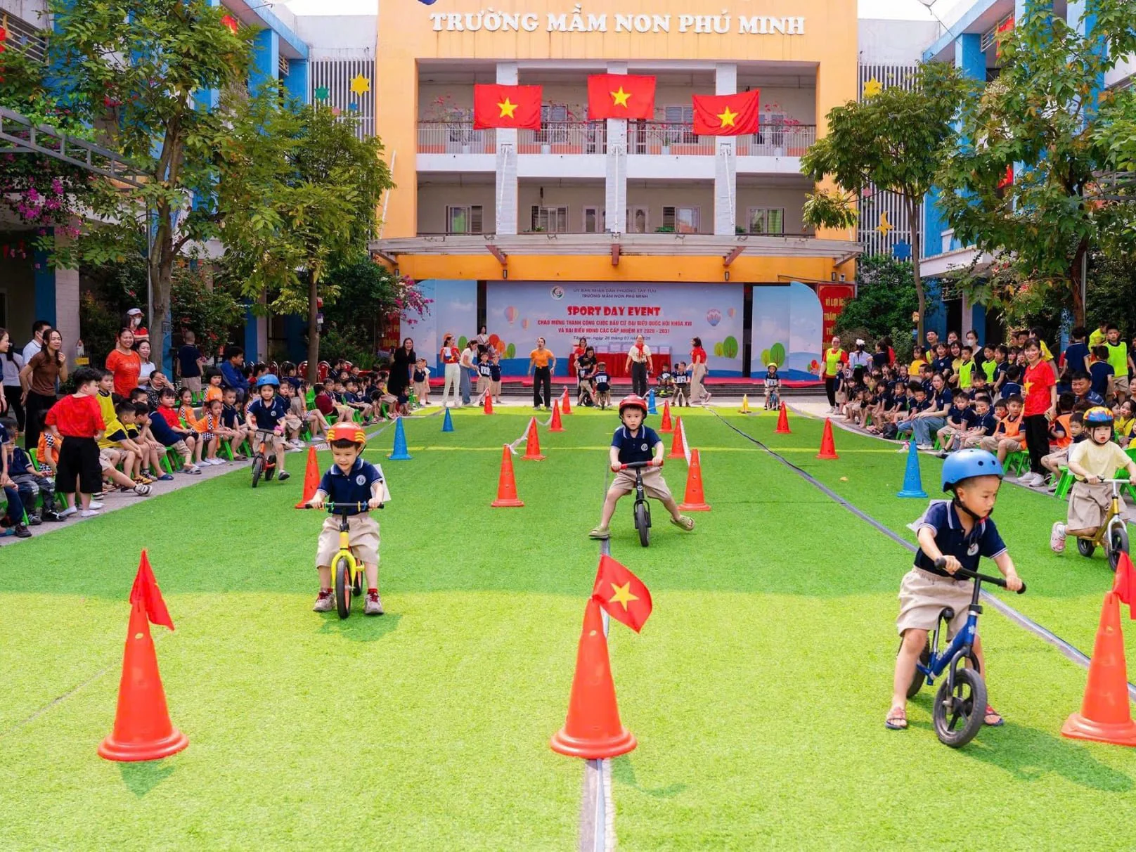 Ngày hội Thể dục Thể thao - Dấu ấn giáo dục toàn diện của Trường MN Phú Minh