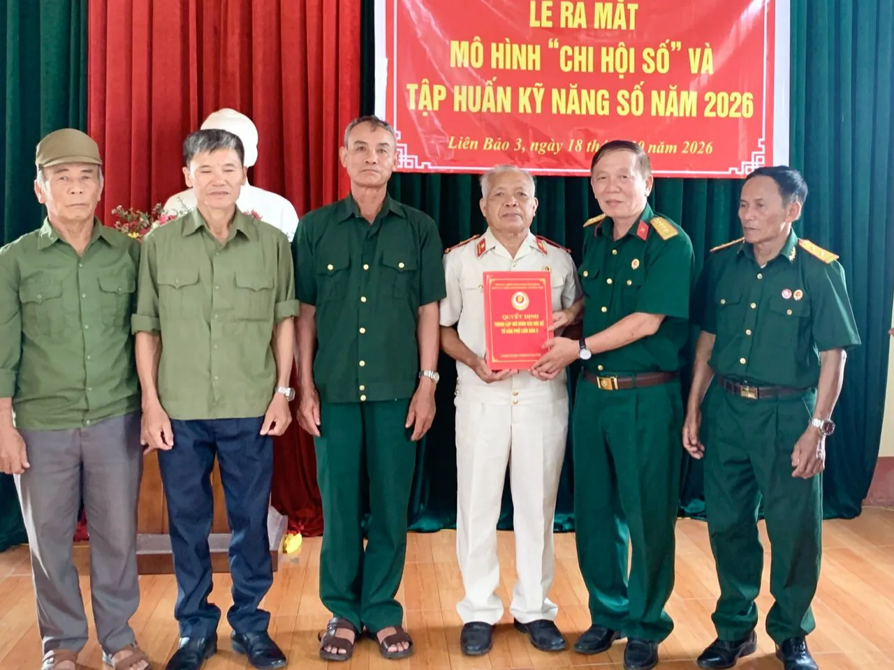 Ninh Bình: Ra mắt mô hình “Chi hội số” Cựu chiến binh Tổ dân phố Liên Bảo 3