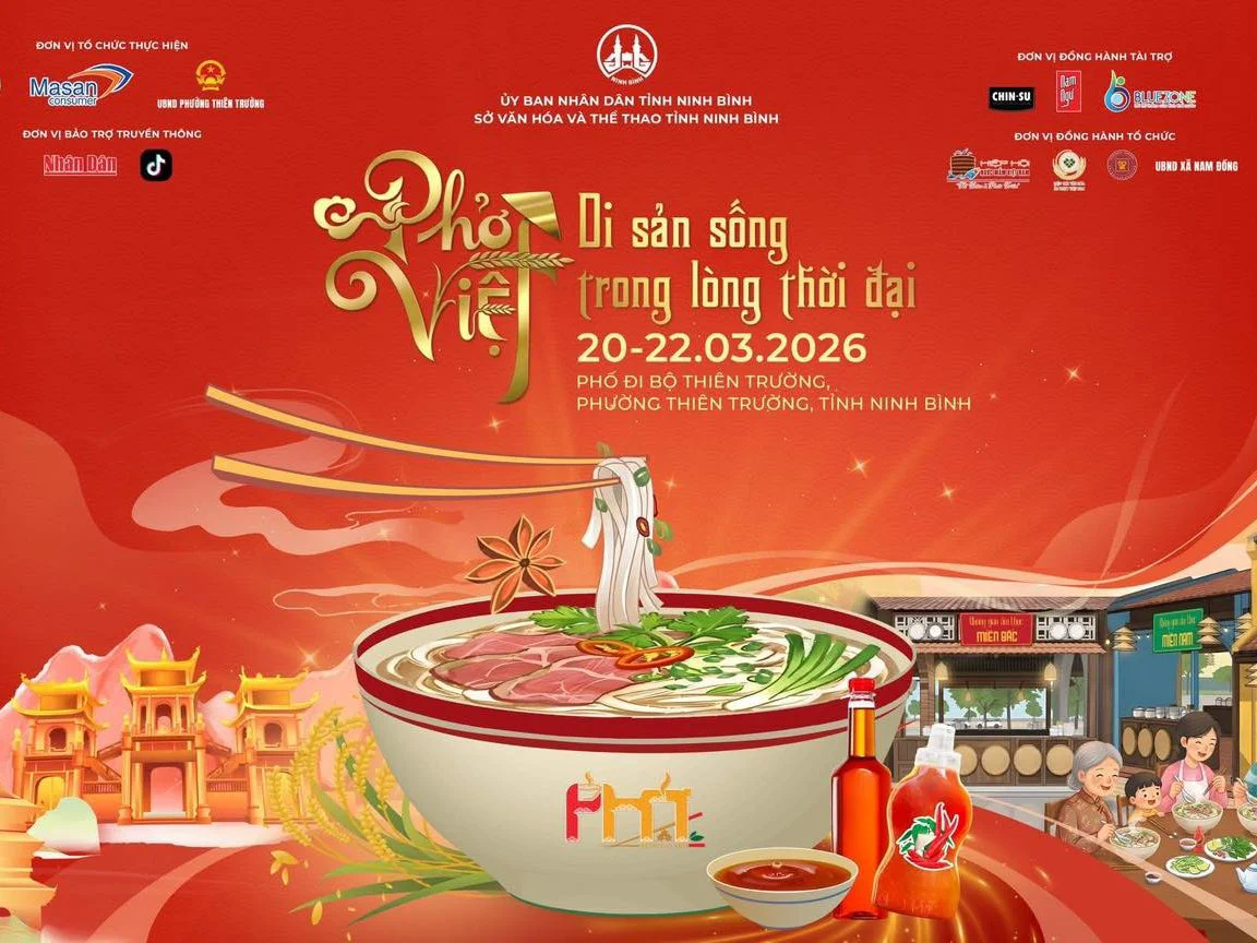 Ninh Bình sẵn sàng cho du khách trải nghiệm nghề phở tại Festival Phở 2026