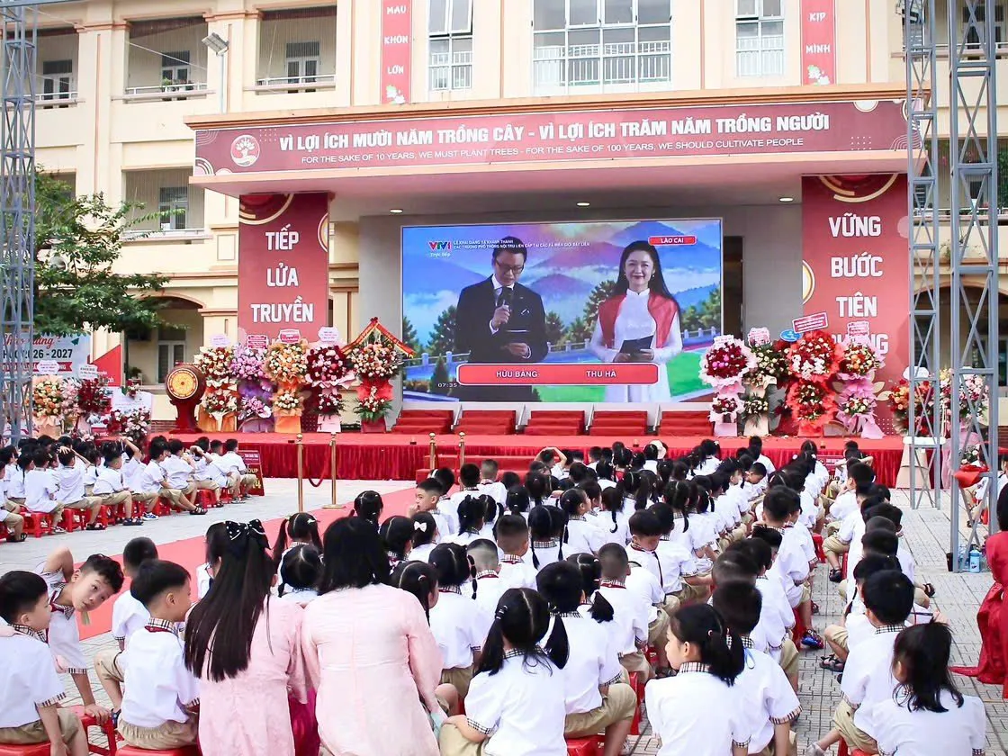 Ninh Bình tưng bừng tổ chức Lễ khai giảng năm học 2026-2027