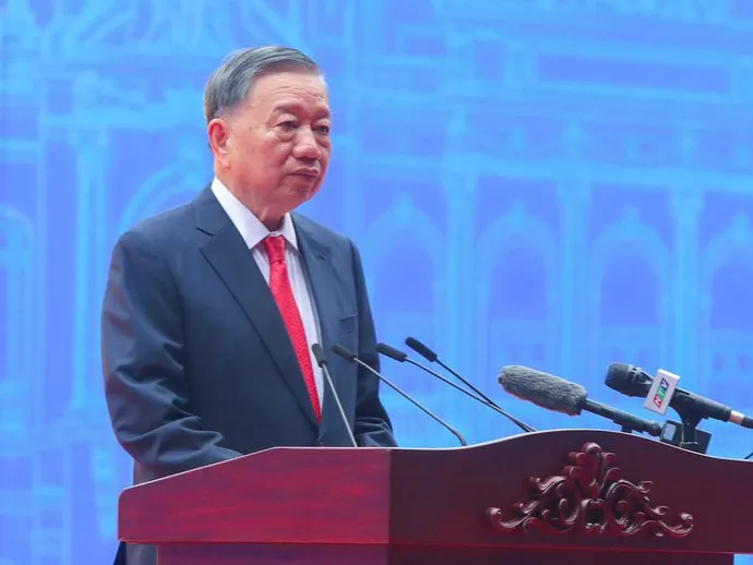 Phát biểu của Tổng Bí thư, Chủ tịch nước Tô Lâm tại Lễ kỷ niệm 50 năm thành phố Sài Gòn - Gia Định vinh dự mang tên Chủ tịch Hồ Chí Minh