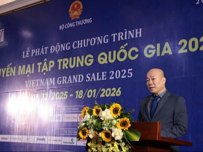 Phát động Chương trình "Khuyến mại tập trung quốc gia 2025 - Vietnam Grand Sale 2025" 