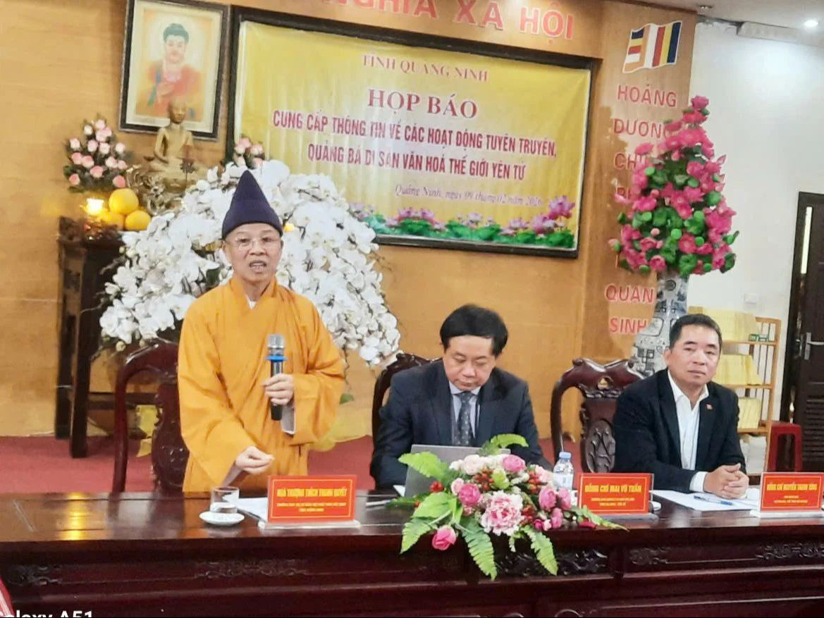 Quảng Ninh: Lễ hội lớn sắp diễn ra tại Di sản văn hoá thế giới Yên Tử 