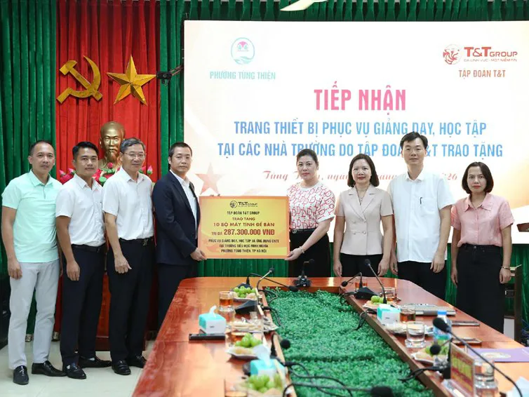 T&T Group đồng hành cùng ngành giáo dục trong ngày khai giảng năm học 2026 - 2027
