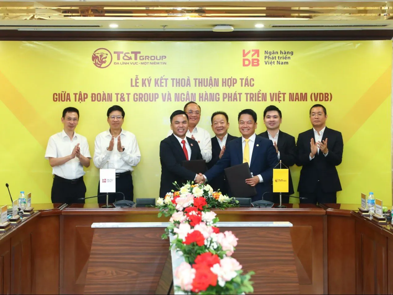 Tăng tốc trên các lĩnh vực động lực, T&T Group bắt tay VDB mở rộng nguồn vốn 