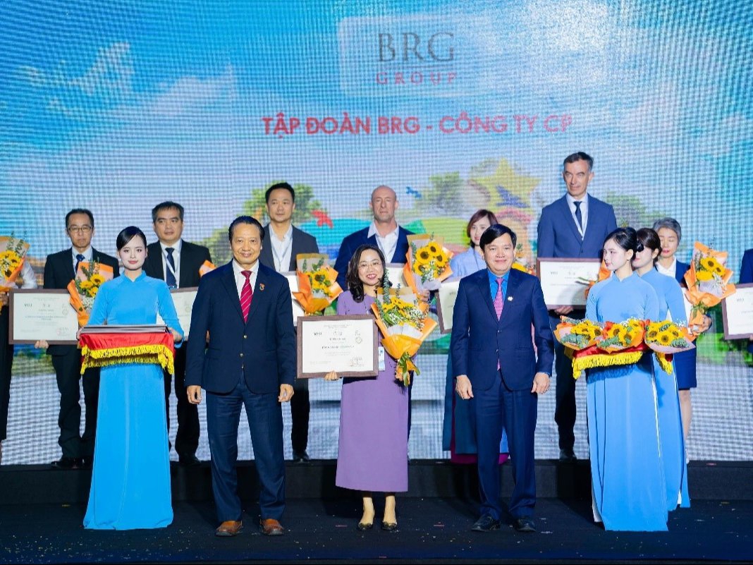 Tập đoàn BRG lần thứ 5 liên tiếp được vinh danh doanh nghiệp bền vững Việt Nam
