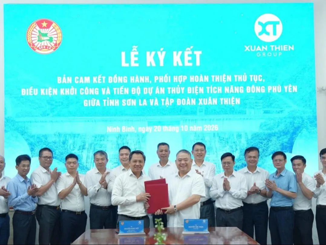 Tập đoàn Xuân Thiện chuẩn bị khởi công dự án Thủy điện Tích năng Đông Phù Yên (Sơn La)
