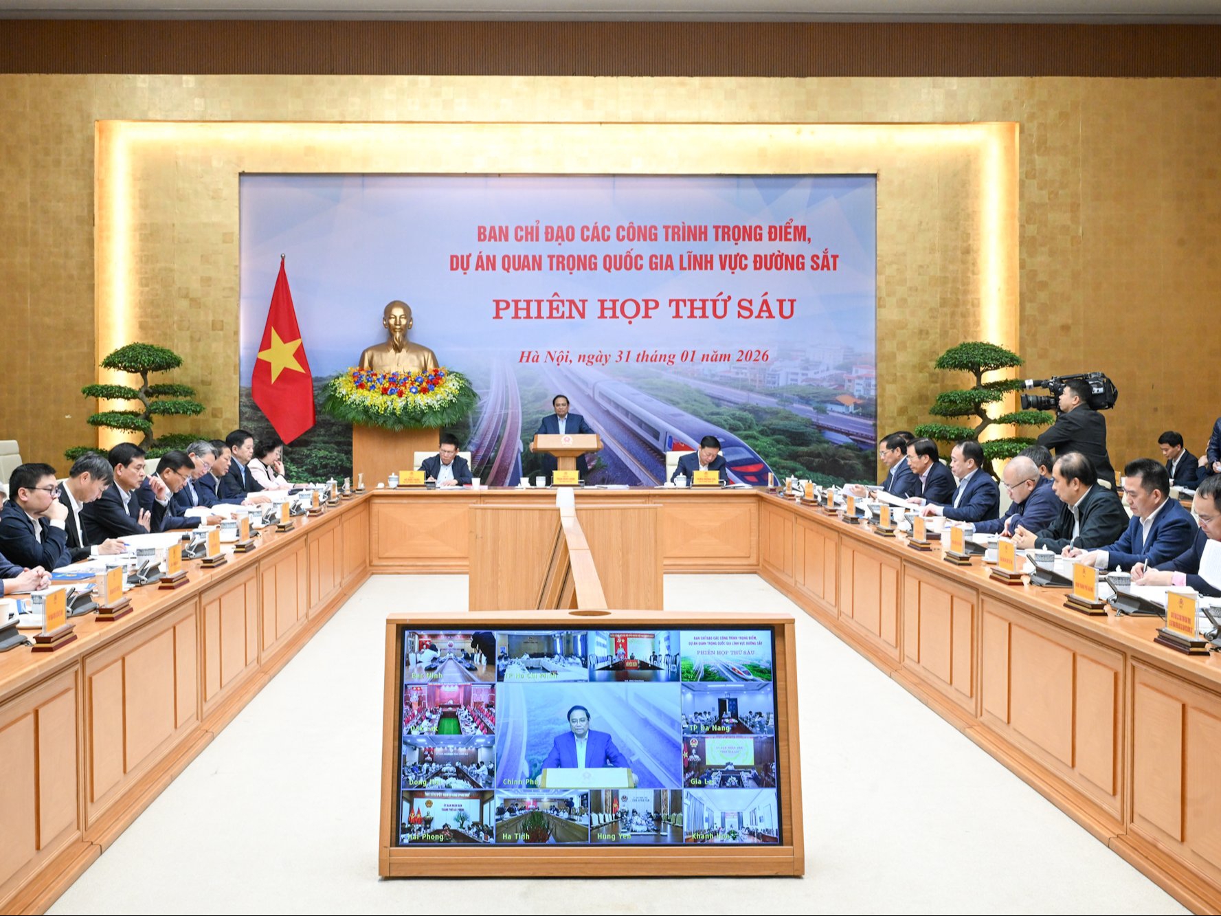 Thủ tướng: Triển khai các dự án đường sắt với mệnh lệnh hành động và trách nhiệm cao nhất