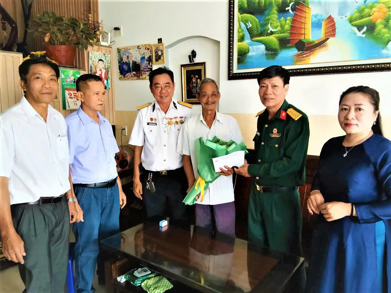 Thương binh Trường Sa tri ân đồng đội