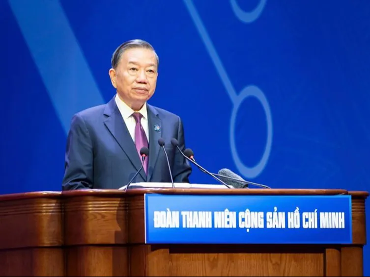 Toàn văn phát biểu của Tổng Bí thư, Chủ tịch nước Tô Lâm tại Đại hội Đoàn toàn quốc lần thứ XIII