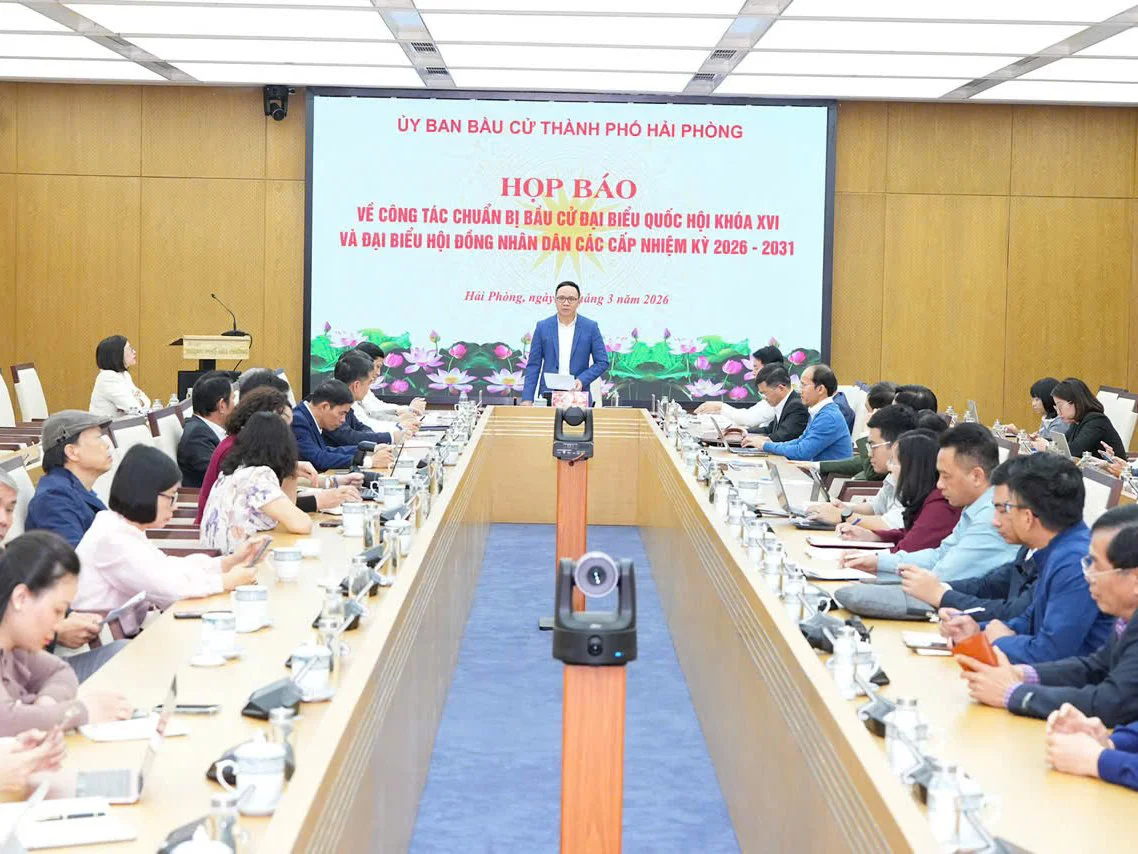 TP.Hải Phòng họp báo, thông tin về công tác chuẩn bị bầu cử