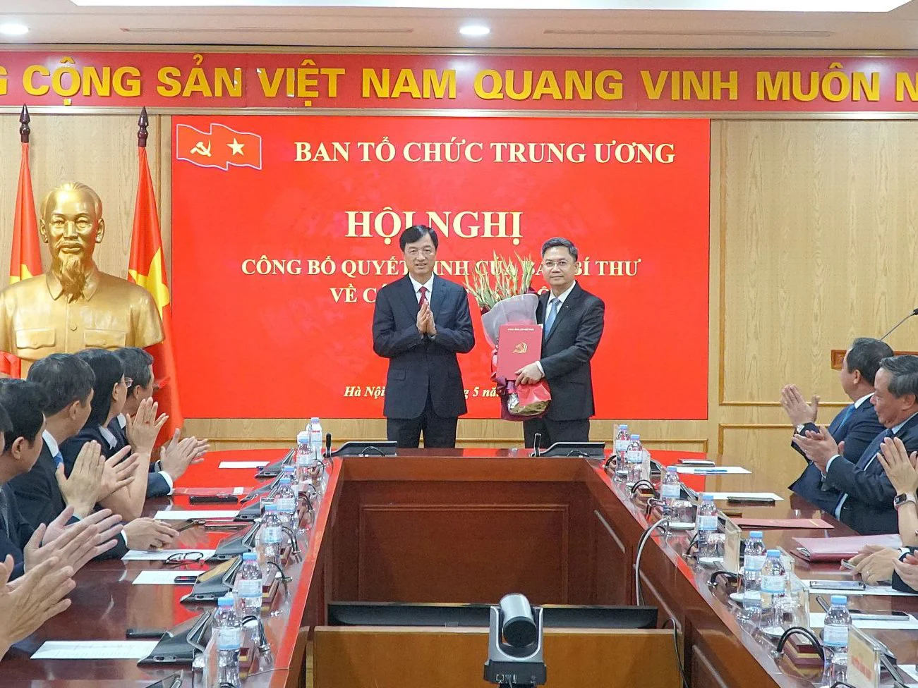 Trưởng Ban Tổ chức Thành ủy Hà Nội Hà Minh Hải giữ chức Phó trưởng Ban Tổ chức Trung ương