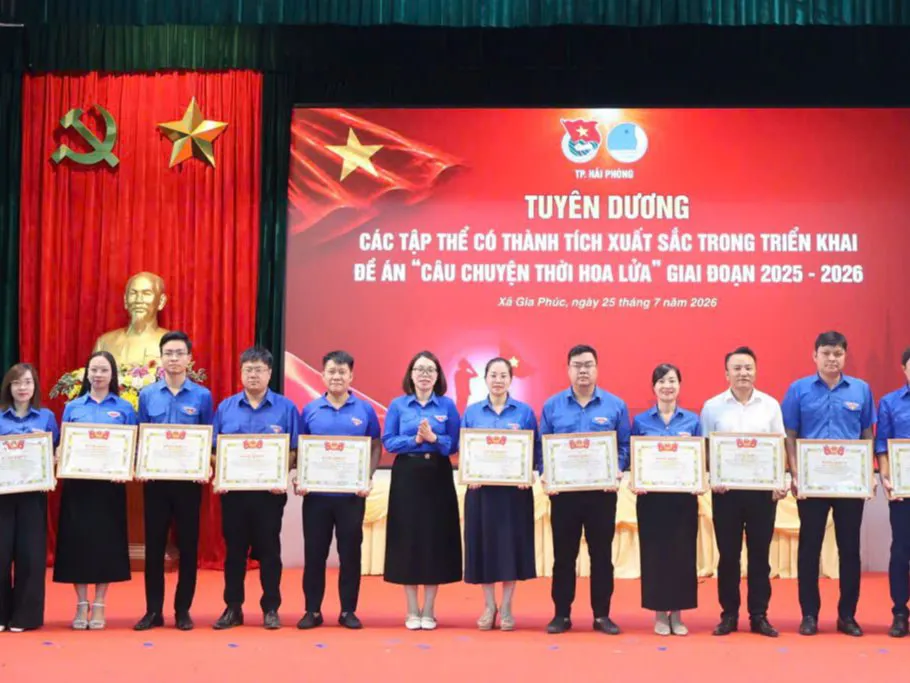 Tuổi trẻ TP.Hải Phòng lan toả truyền thống yêu nước từ những ‘Câu chuyện thời hoa lửa’