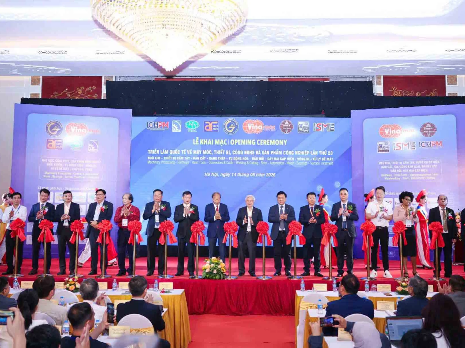 VINAMAC EXPO 2026: Thu hút hơn 350 gian hàng của 280 doanh nghiệp trong nước và quốc tế