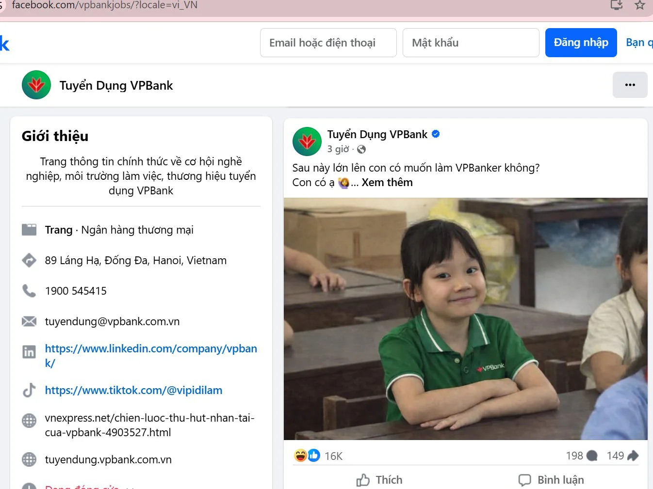 VPBank tuyển dụng: Bất chấp đạo đức và pháp luật khi dùng ảnh trẻ em làm "meme"?