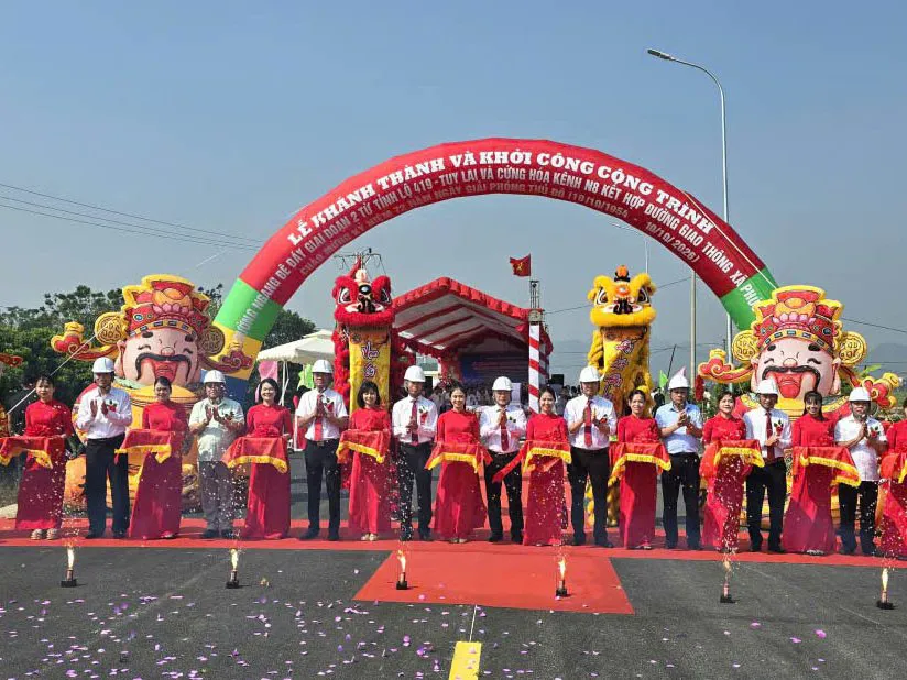Xã Phúc Sơn, TP Hà Nội: Khánh thành và khởi công các Công trình chào mừng giải phóng Thủ Đô