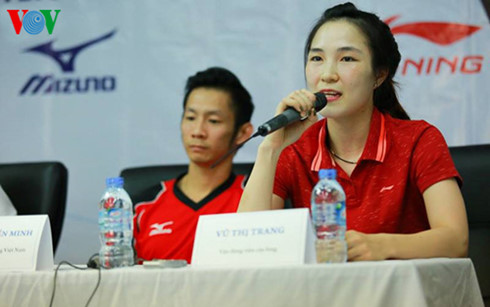 Tiến Minh và Vũ Thị Trang cùng tăng hạng trên BXH cầu lông thế giới