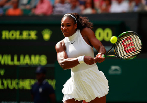 Serena Williams dễ dàng vào bán kết Wimbledon