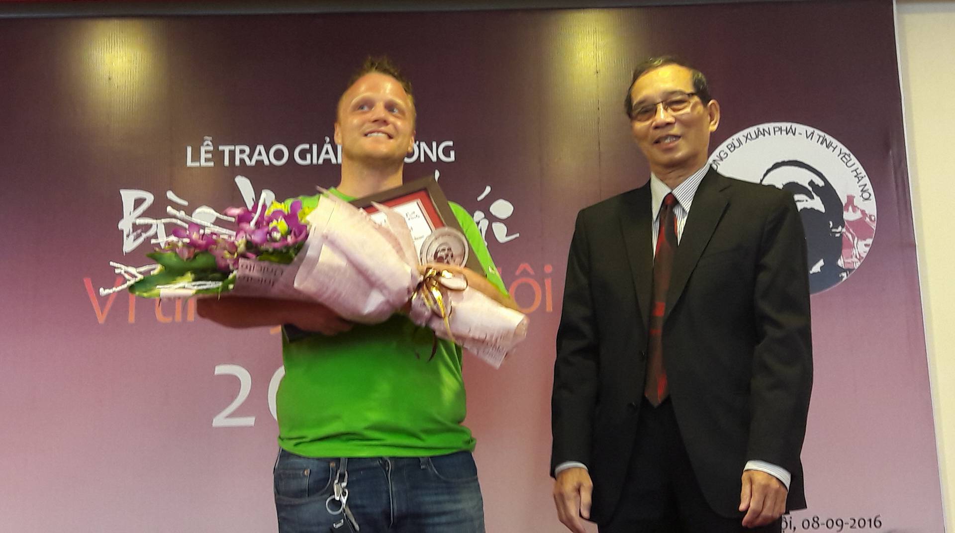 'Ông Tây móc cống' được vinh danh với Giải thưởng Bùi Xuân Phái 2016