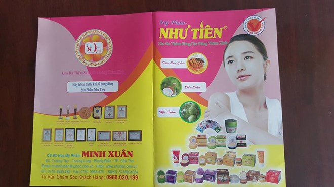Nhiều mỹ phẩm tự gắn logo “Hàng Việt Nam chất lượng cao” lừa người tiêu dùng