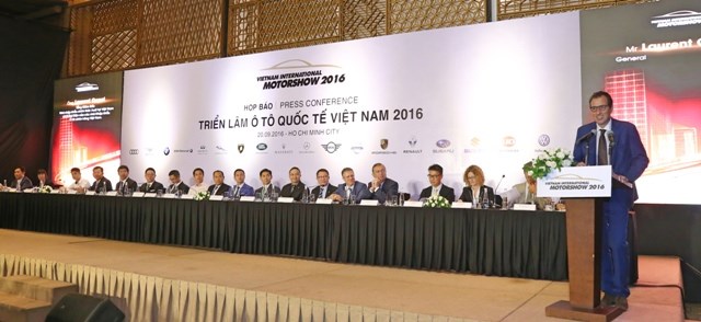 Công bố chương trình Triển lãm Ô tô quốc tế Việt Nam lần 2 tại TP.HCM