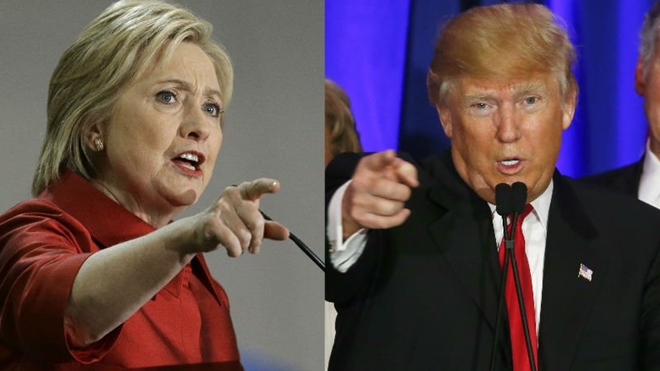 Kết quả cuộc tranh luận đầu tiên: Hillary Clinton 1-Donald Trump 0