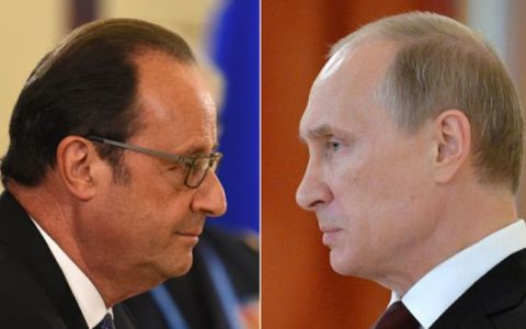 Bất đồng về Syria, Tổng thống Nga Putin hủy chuyến thăm Pháp