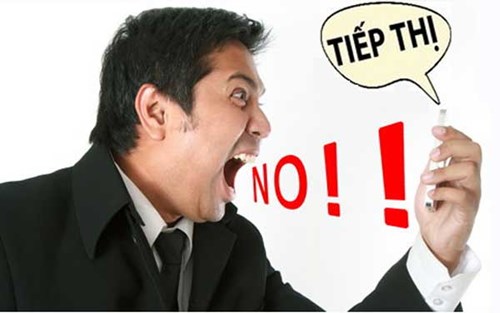 Tiếp thị chào hàng quấy rầy ngày đêm