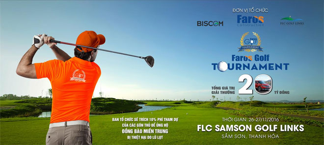Cơ hội nhận giải thưởng 45.000 USD tại giải Faros Golf Tournament lần 2