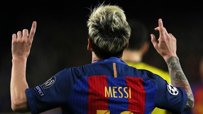 Messi lại ghi tên vào lịch sử sau hat-trick vào lưới Man City