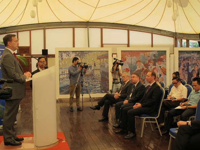 Hà Nội sẽ có hệ thống quan trắc môi trường không khí do Pháp hỗ trợ