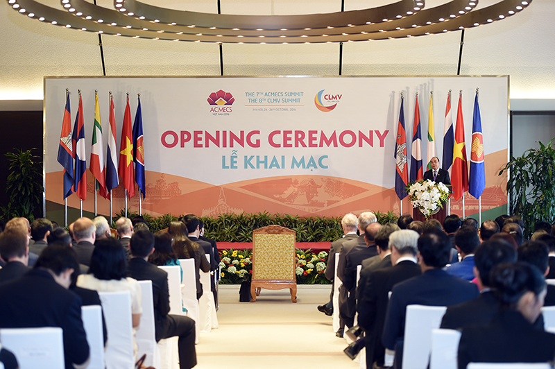 Thủ tướng Nguyễn Xuân Phúc phát biểu khai mạc Hội nghị ACMECS, CLMV