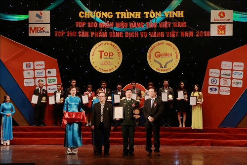 Nhà máy in Bộ Tổng Tham mưu được vinh danh top 50 sản phẩm vàng - dịch vụ vàng Việt Nam