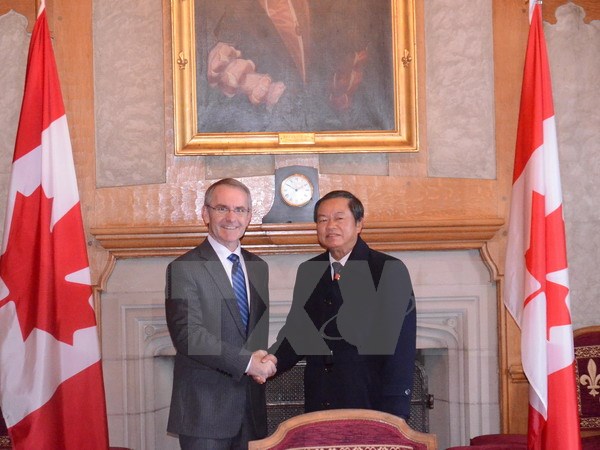 Đưa quan hệ Việt Nam - Canada phát triển thực chất, đi vào chiều sâu